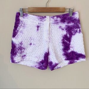 Tommy Bahama Tie Dye Eyelet Shorts - 6